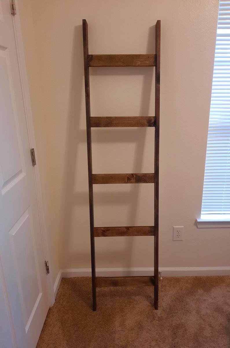 First Project Blanket Ladder Ana White